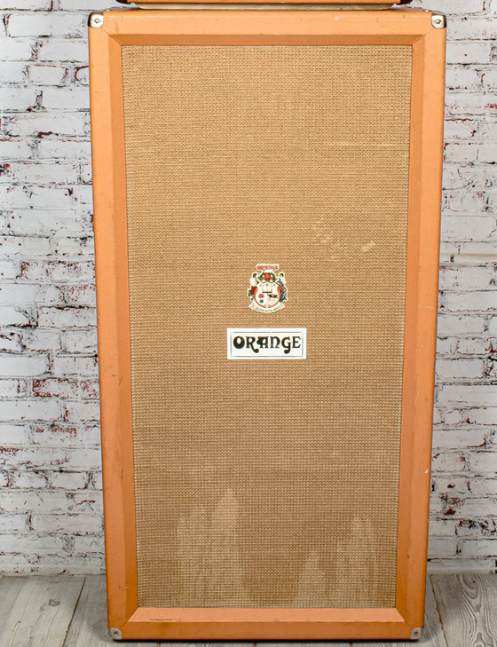 Orange - 1970's 8x10 Speaker Cab - x3563 - VINTAGE (ISS89355)