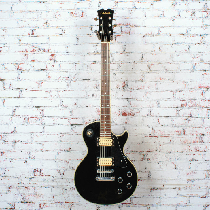 Antares - MIK Single Cut LP Style Electric Guitar - Black - x0001 - USED