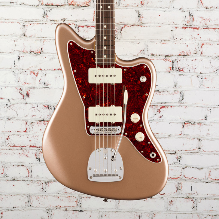 Fender American Professional Classic Jazzmaster, RW Fingerboard, Faded Firemist Gold 