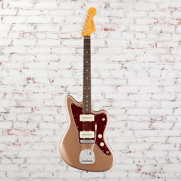 Fender American Professional Classic Jazzmaster, RW Fingerboard, Faded Firemist Gold