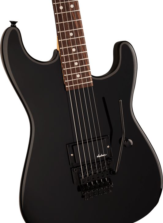 Jackson - Pro Origins 1985 San Dimas SD1A H FR - Electric Guitar - Rosewood Fingerboard - Gloss Black - w/ Gigbag