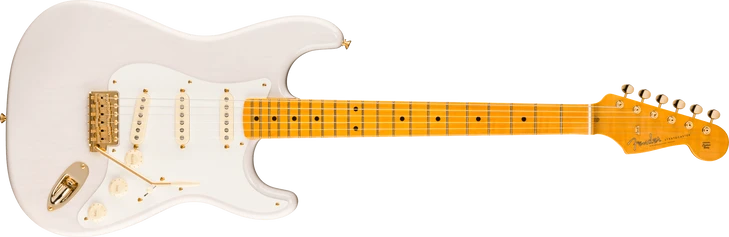 Fender Limited Edition American Vintage II 1957 Stratocaster, Flame Maple Fingerboard, White Blonde