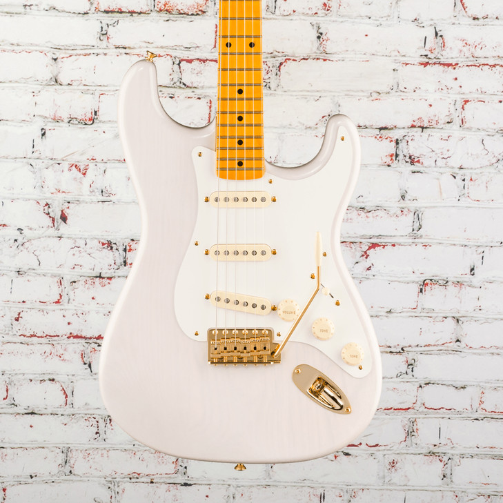Fender Limited Edition American Vintage II 1957 Stratocaster, Flame Maple Fingerboard, White Blonde
