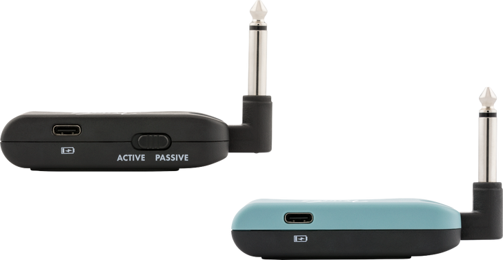Fender Telepath Wireless System, Mystic Ice Blue and Black