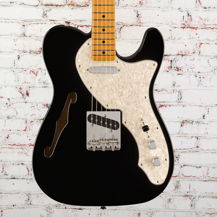 Fender Vintera II '60s Telecaster Thinline, Maple Fingerboard, Black