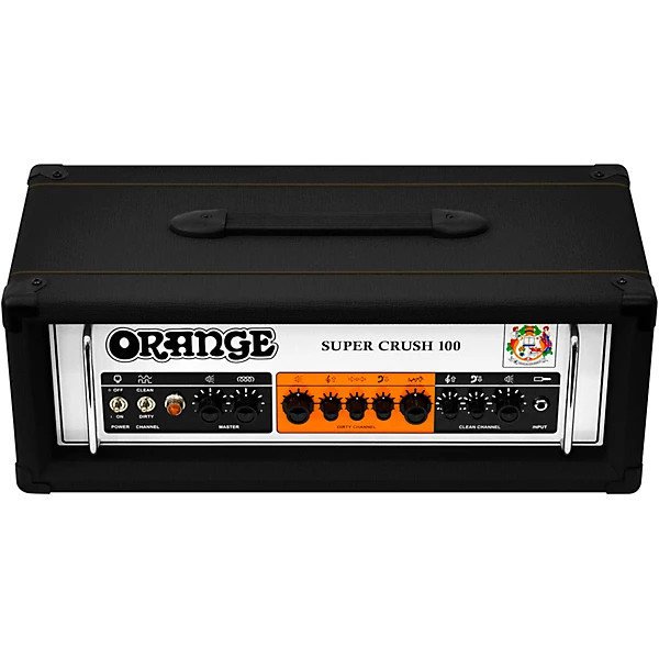 Orange - Super Crush 100H-BK - Guitar Amplifier Head - 100W - Black