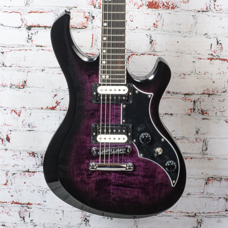 Gibson - Victory Figured Top - Electric Guitar - Dark Purple Burst - w/ Hardshell Case