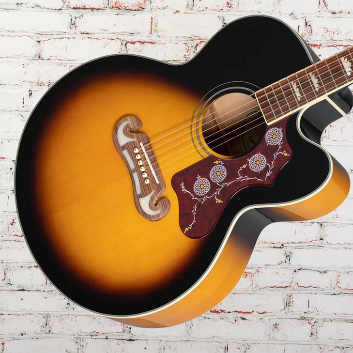 Epiphone J-200 EC, Vintage Sunburst