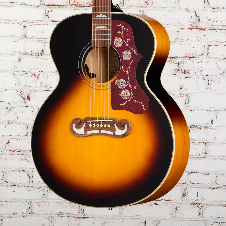 Epiphone - J-200 EC - Acoustic-Electric Guitar - Vintage Sunburst