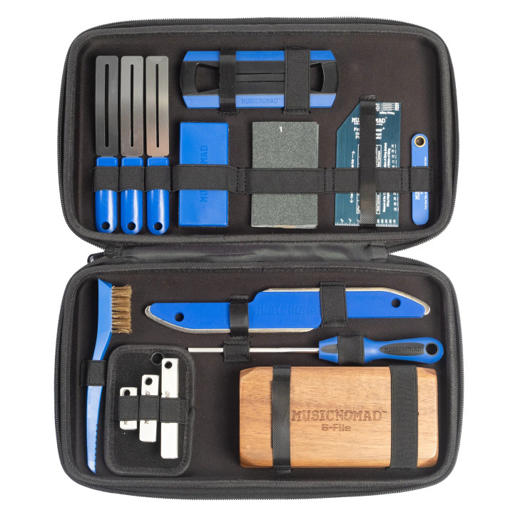  Music Nomad - MN880 - Premium Guitar Tech Fret Tool Set - 18 pcs.
