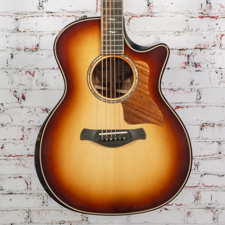 Taylor - Builder's Edition 814ce - Acoustic-Electric Guitar - Honduran Rosewood/Adirondack Spruce - Shaded Edgeburst Top - w/ Hardshell Case - x5004
