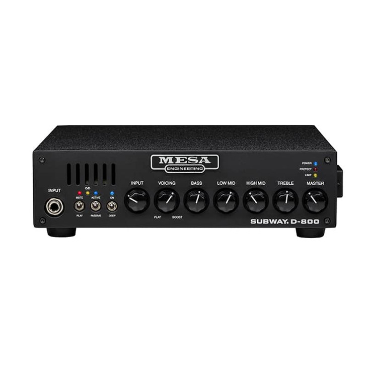 Mesa Boogie Subway D800 Compact Bass Amplifier Head (6.D800)