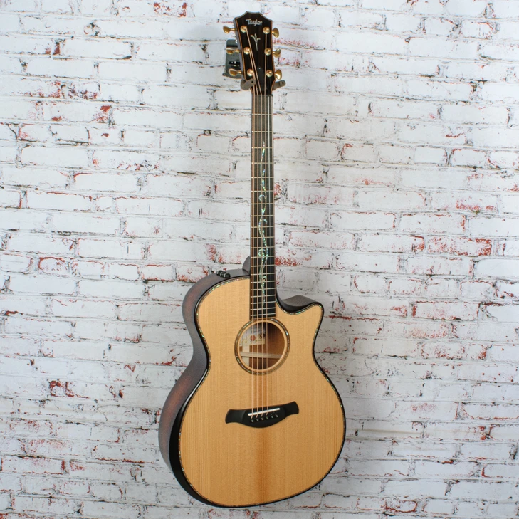 Taylor - (2025) Builder's Edition K14CE - Acoustic-Electric Guitar - V-Class - Natural - w/ Hardshell Case - x5011