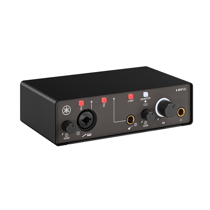 Yamaha - UR12MK3 - USB-C Audio Interface - Black