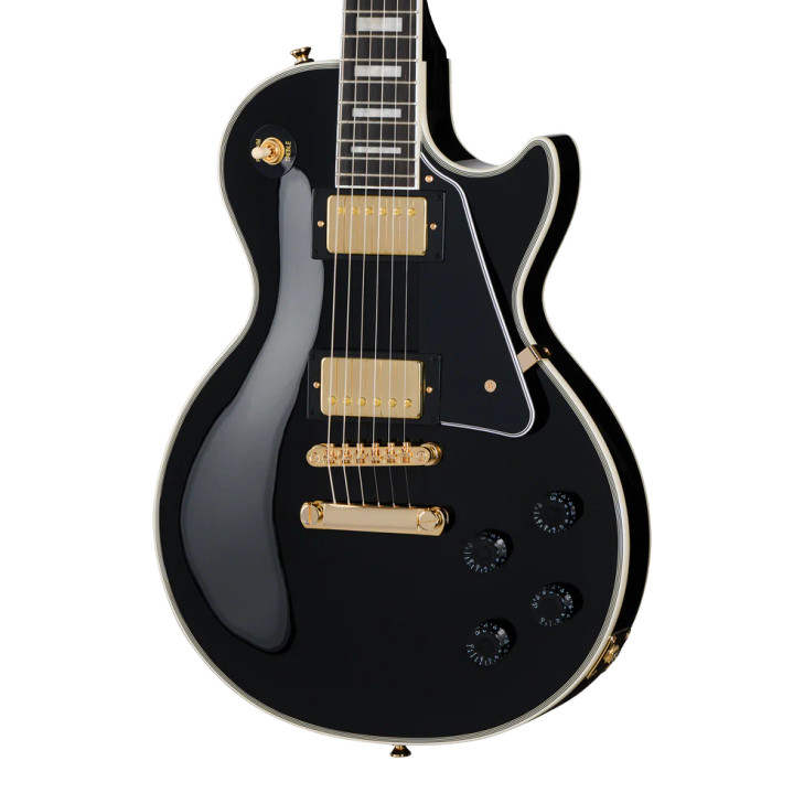 Epiphone - Les Paul Custom - Electric Guitar - Ebony - Premium Gig Bag
