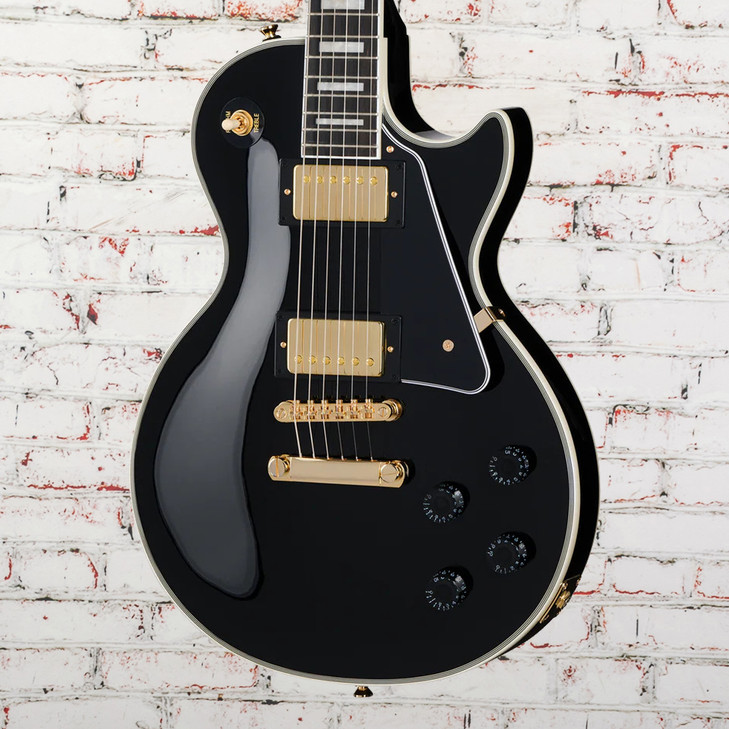 Epiphone - Les Paul Custom - Electric Guitar - Ebony - Premium Gig Bag