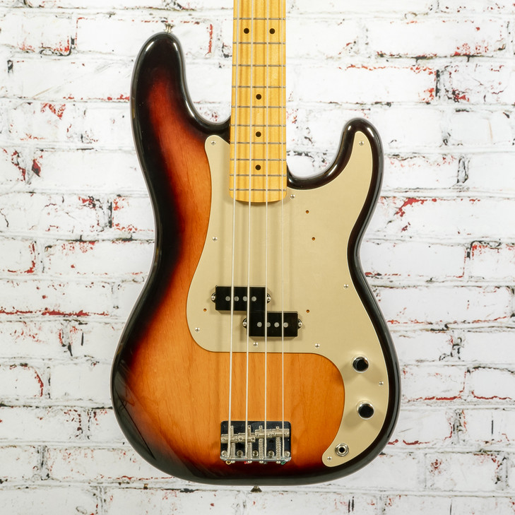 Fender - 2015 50s Precision Bass Electric Bass - 2-Color Sunburst - w/HSC - x2623 - USED
