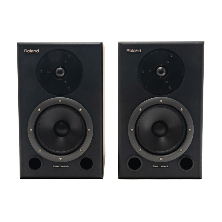 Roland - DS90A - Pair Of 90 Watt 6.5" Digital Studio Monitors - x2369 - USED