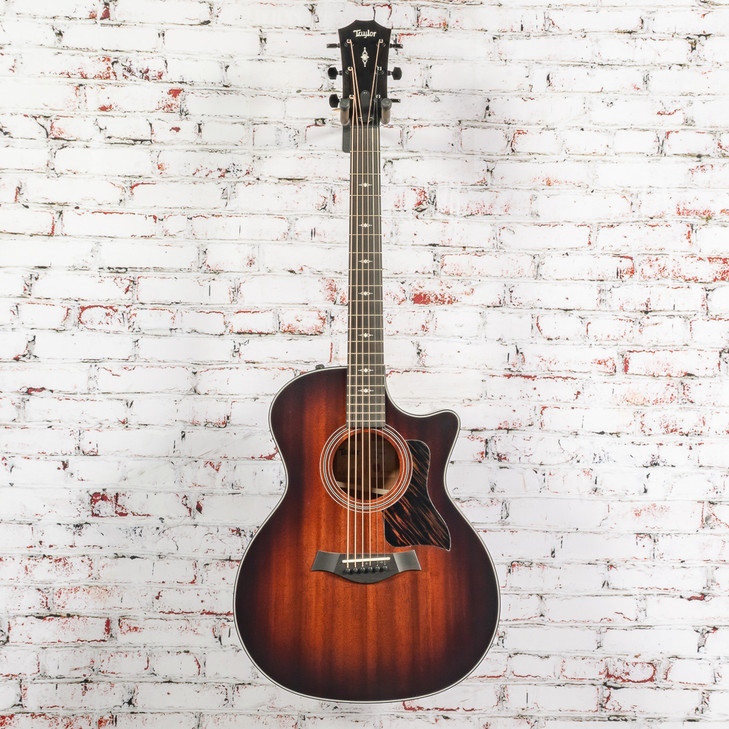 Taylor - (2025) 324ce - Acoustic-Electric Guitar - Mahogany/Mahogany - Shaded Edge Burst Top - w/ Hardshell Case - x5017