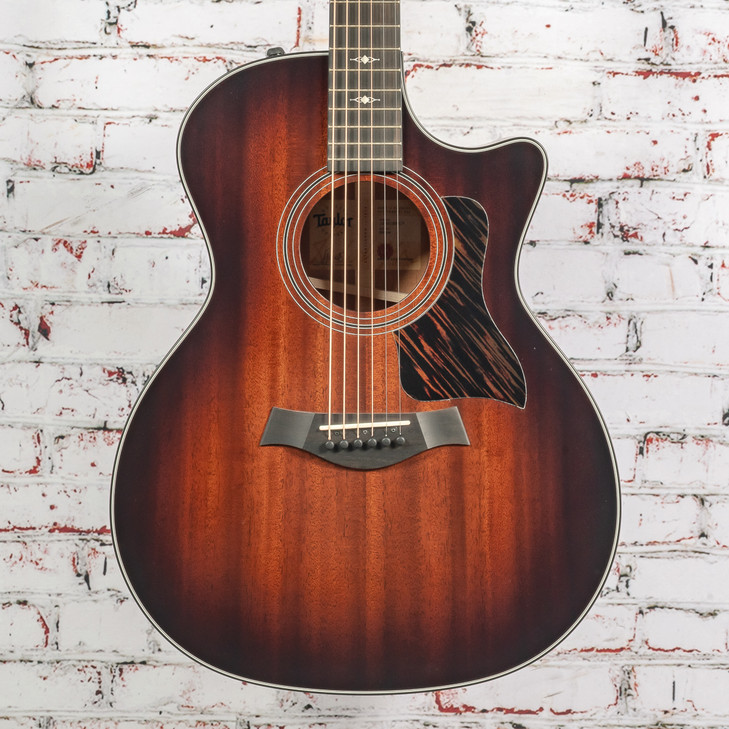 Taylor - 324ce - Acoustic-Electric Guitar - Mahogany/Mahogany - Shaded Edge Burst Top - w/ Hardshell Case - x5017