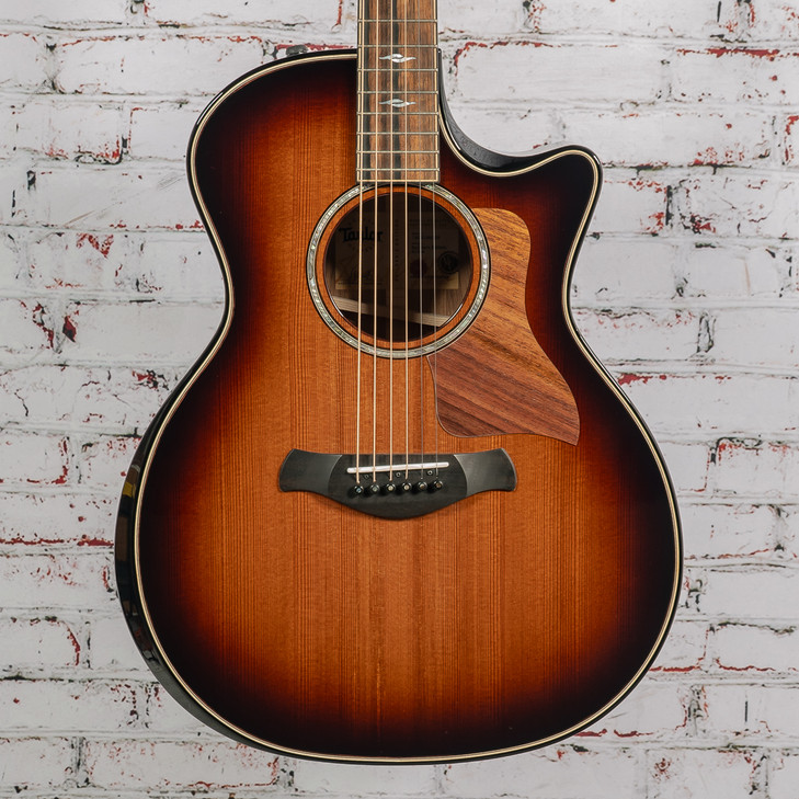 Taylor - Builder's Edition 814ce - Acoustic-Electric Guitar - Honduran Rosewood/Redwood - Shaded Edgeburst Top - w/ Hardshell Case - x5003
