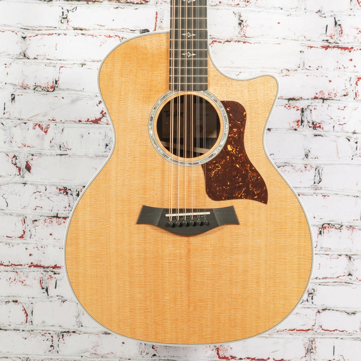 Taylor - 454ce -12-String Acoustic-Electric Guitar - Natural Top - w/ Hardshell Case - x5063