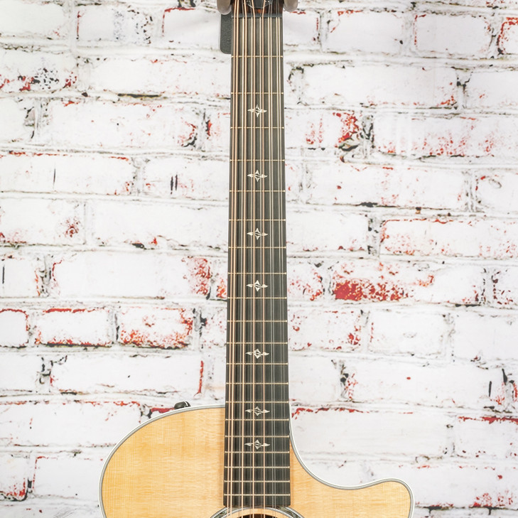 Taylor - (2025) 454ce -12-String Acoustic-Electric Guitar - Natural Top - w/ Hardshell Case - x5066