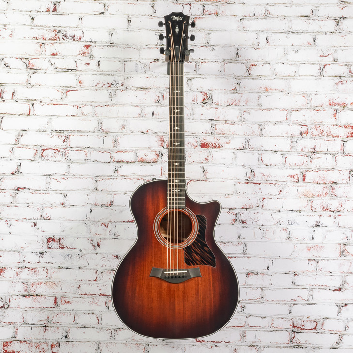 Taylor - (2025) 324ce - Acoustic-Electric Guitar - Mahogany/Mahogany - Shaded Edge Burst Top - w/ Hardshell Case - x5001