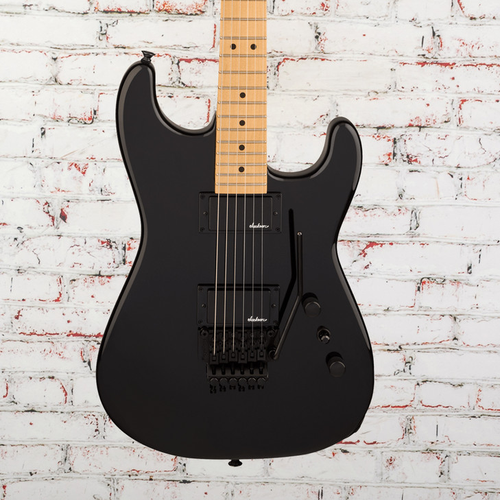 Jackson - Pro Origins 1985 San Dimas SD1 HH FR - Electric Guitar - Maple Fingerboard - Gloss Black - w/ Gigbag 