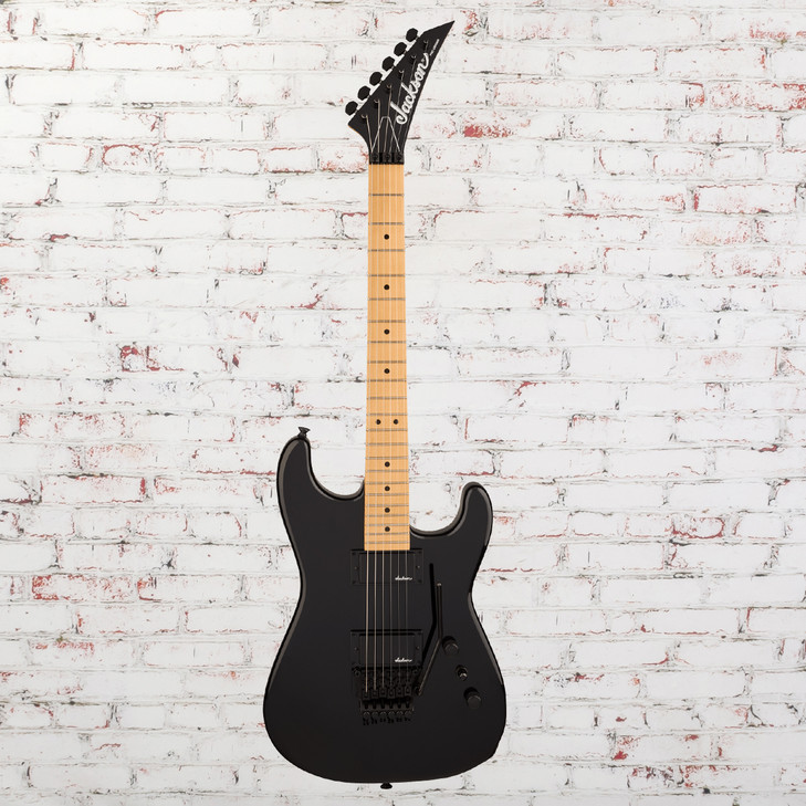 Jackson - Pro Origins 1985 San Dimas SD1 HH FR - Electric Guitar - Maple Fingerboard - Gloss Black - w/ Gigbag