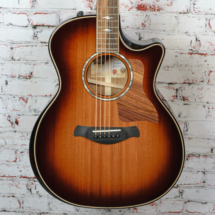 Taylor - (2025) Builder's Edition 814ce - Acoustic-Electric Guitar - Honduran Rosewood/Redwood - Shaded Edgeburst Top - w/ Hardshell Case - x5006