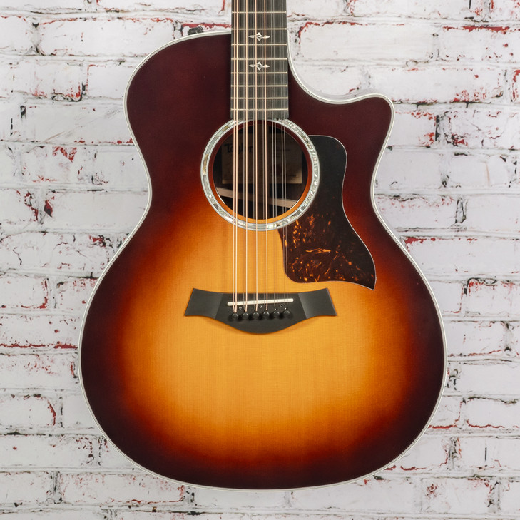 Taylor - (2025) 454ce TSB - 12-String Acoustic-Electric Guitar - Tobacco Sunburst Top - w/ Hardshell Case - x5068