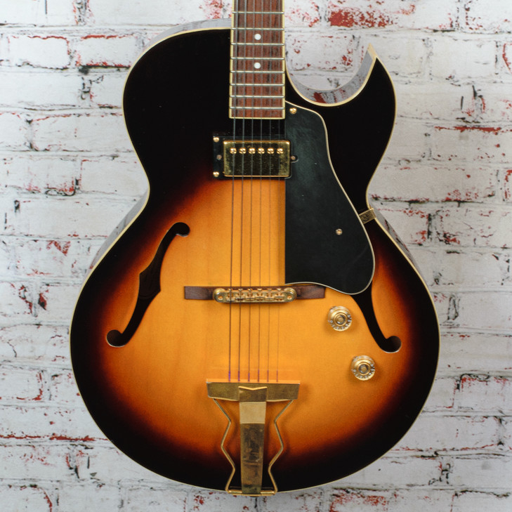 Epiphone - 2006 Zephyr Regent Deluxe Reissue Archtop Electric Guitar - Vintage Sunburst - w/Bag - x0381 - USED