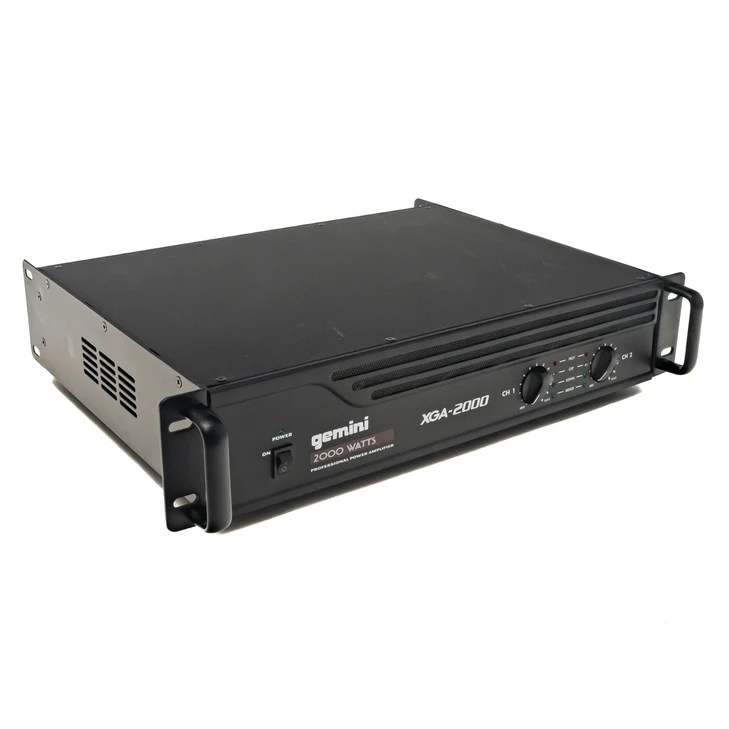 Gemini - XGA-2000 - 2000 Watt Rackmount Power Amp - x4447 - USED