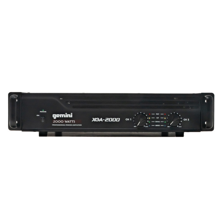 Gemini - XGA-2000 - 2000 Watt Rackmount Power Amp - x4447 - USED