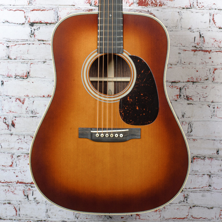 Martin - Custom Shop D-28 Authentic 1937 - Acoustic Guitar - Ambertone Vintage Low Gloss - w/ Hardshell Case - x9887