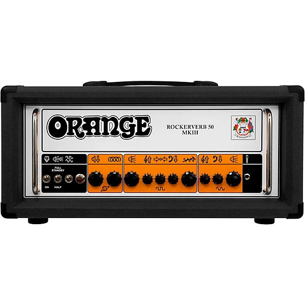 Orange - Rockerverb 50 MKIII - Guitar Amplifier Head - 50w - Black