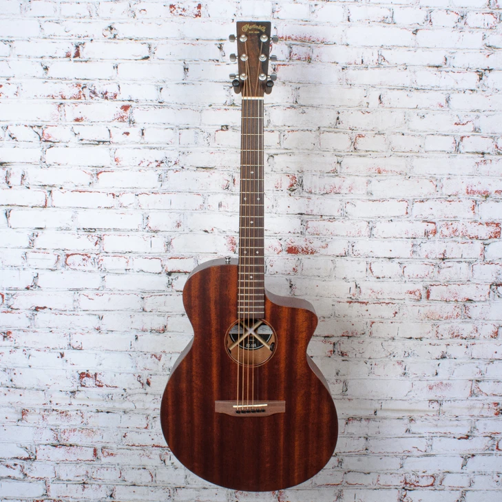 Martin - 2026 Road Series SC-10E Modern Sapele - Acoustic-Electric Guitar - Dark Mahogany Top - w/ Softshell Case