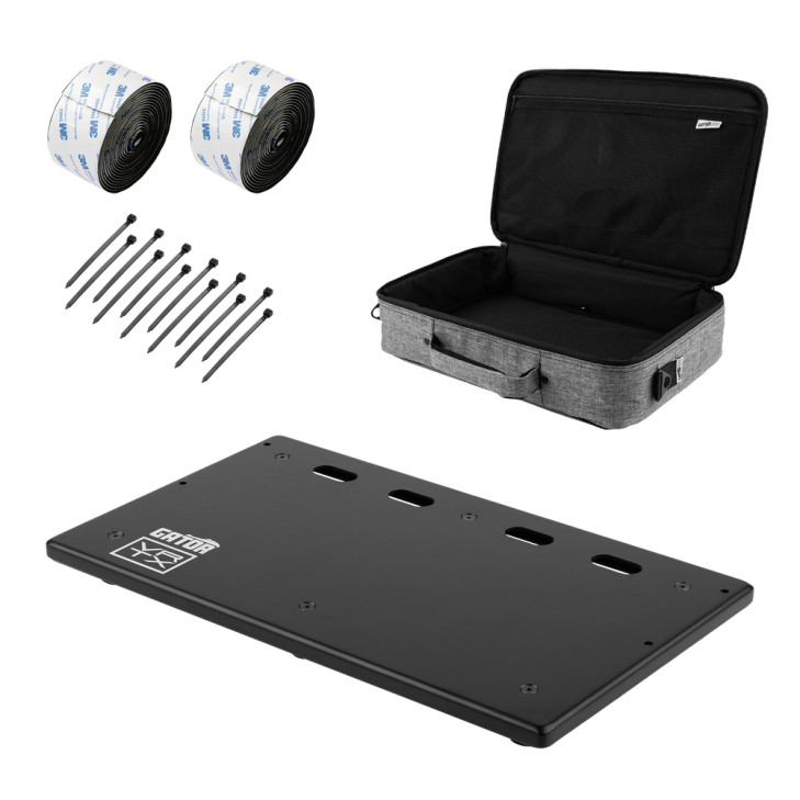 Gator - Vertex Series - GV-TL1710-GB - Travel Lite Pedalboard - 17″ x 10″ - w/ Gigbag