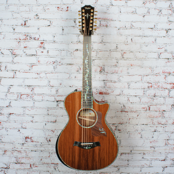 Taylor - 2025 Presentation Series PS52ce - 12-String Acoustic-Electric Guitar - 12 Fret - Honduran Rosewood/Sinker Redwood - w/ Hardshell Case - x5060 