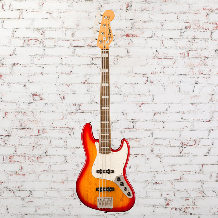 Squier - Classic Vibe Active '70s 5-String Jazz Bass V Guitar - Laurel Fingerboard - Sienna Sunburst (0374554547)