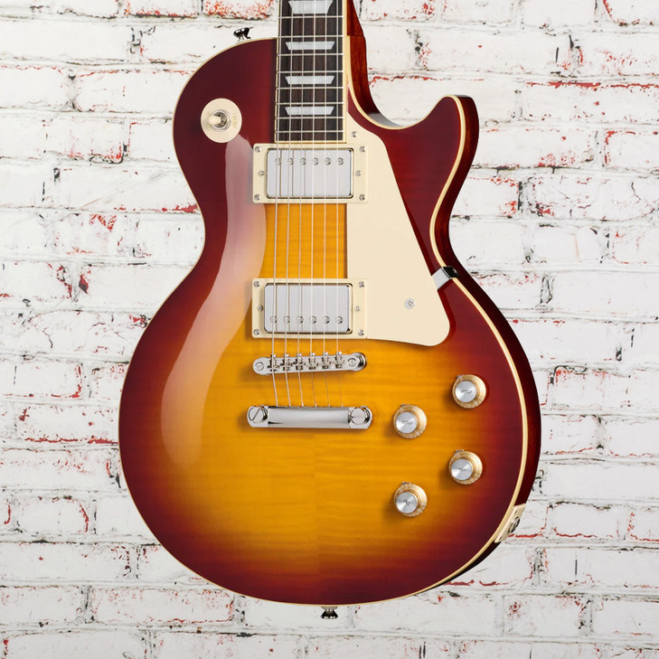Epiphone - Les Paul Standard 60s Figured - Iced Tea Burst - w/ Premium Gigbag