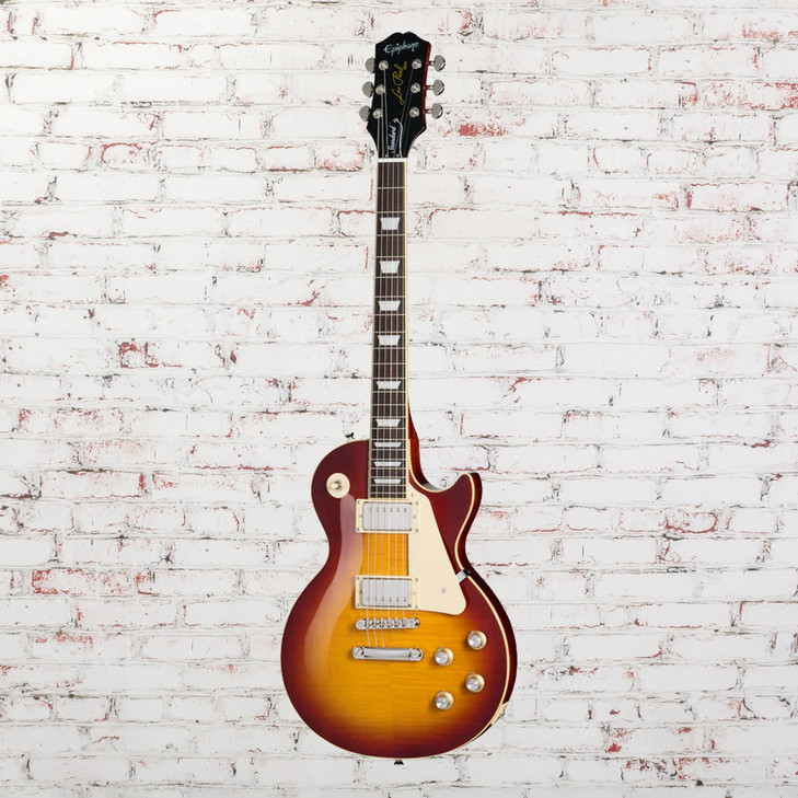 Epiphone - Les Paul Standard 60s Figured - Iced Tea Burst - w/ Premium Gigbag