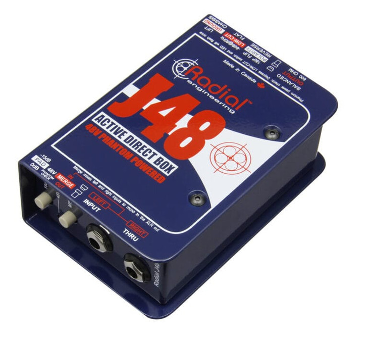 Radial Engineering - R800 3001 J48 - 1-Channel Active 48v Direct Box