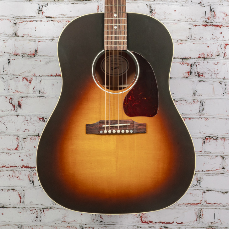 Gibson - J-45 Special - Acoustic-Electric Guitar - Satin Vintage  Sunburst - w/ Premium Softshell Case