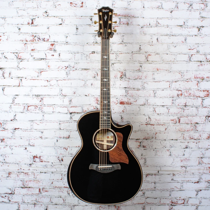 Taylor - 2026 Next-Gen Builder's Edition 814ce Grand Auditorium - Acoustic-Electric Guitar - Blacktop - w/ Brown Taylor Deluxe Hard Shell Case - x6009