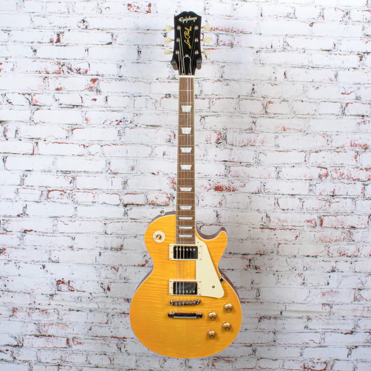 Epiphone 2023 1959 inspired By Gibson Les Paul Electric Guitar Lemon w/OHSC USED