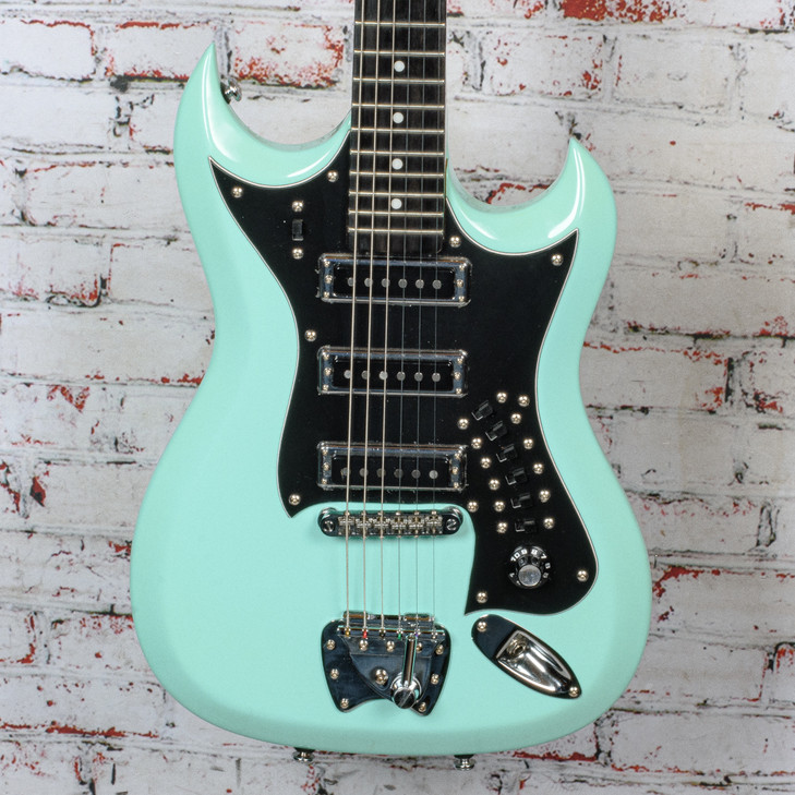 Hagstrom 2019 Retroscape H-III Electric Guitar Seafoam Green USED
