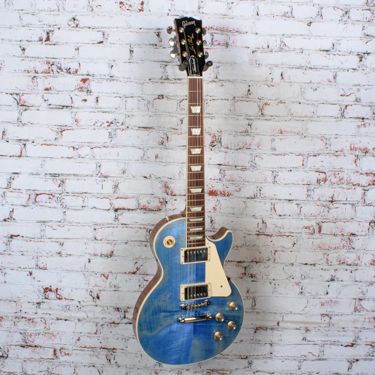 Gibson Les Paul Standard 60s Figured Top - Ocean Blue - w/ Hardshell Case - x0093