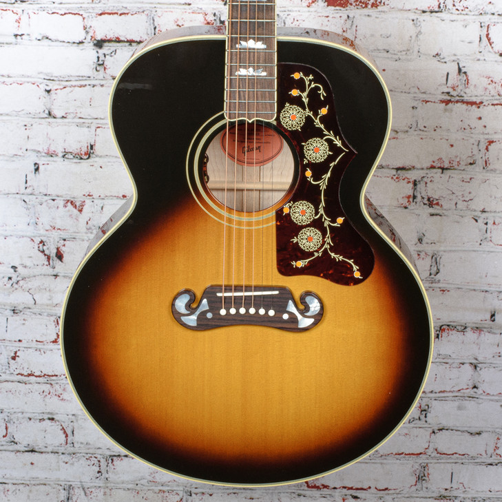 Gibson - SJ-200 60s Original - Acoustic-Electric Guitar - Vintage Sunburst - w/ Hardshell Case - x5009